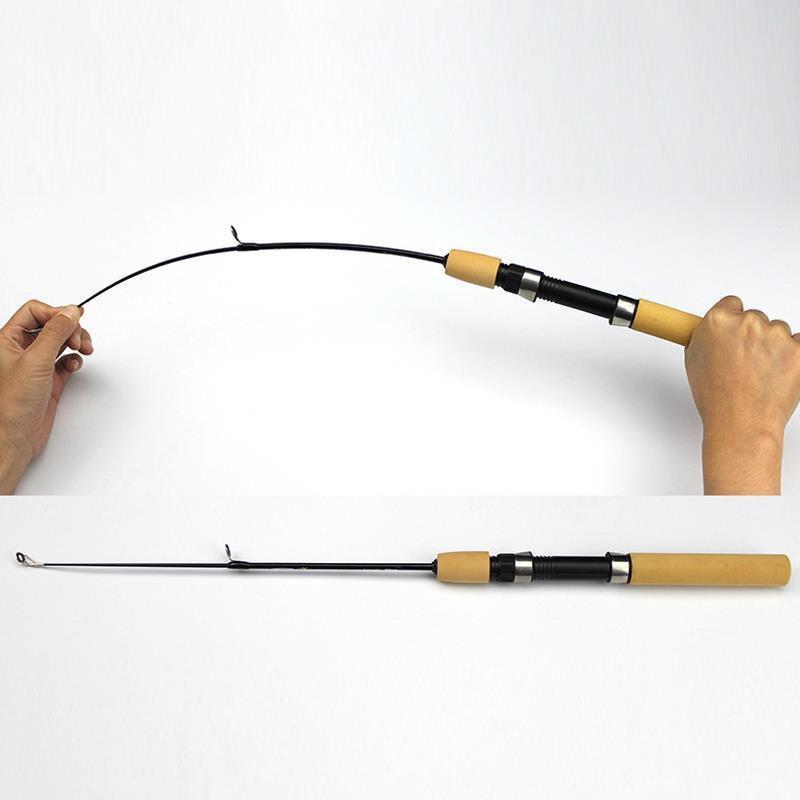 [LA]1Pc Ultralight Winter Ice  - Fishing Rod Spinning ulasan dan harga