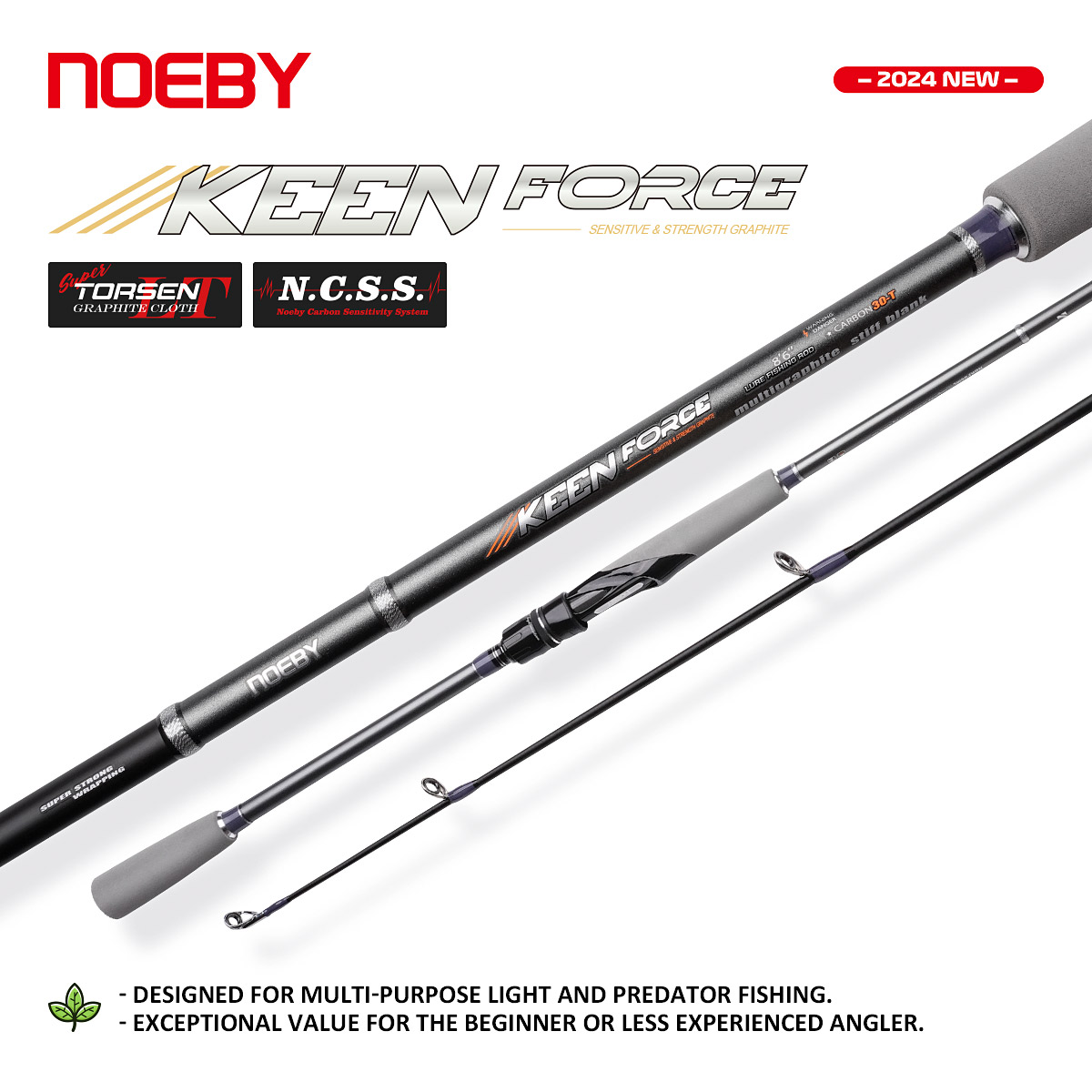 NOEBY Light Game Spinning Rod  - Fishing Rod Surf ulasan dan harga
